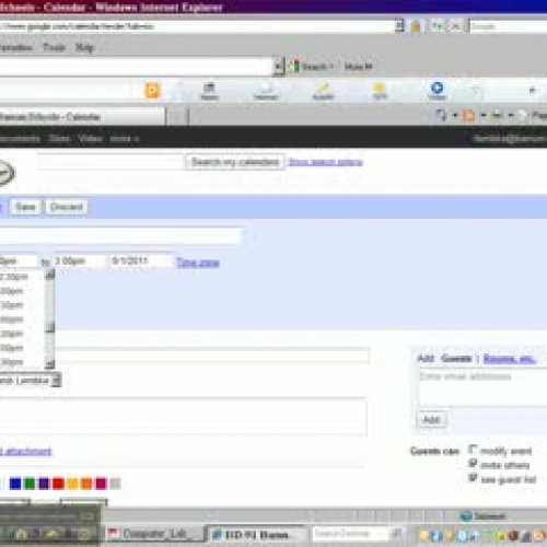 How to edit an Event on Calendar