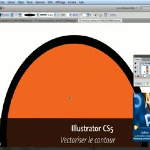 Illustrator CS5 : Vectoriser le contour