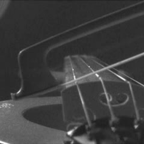 Bowed Violin String