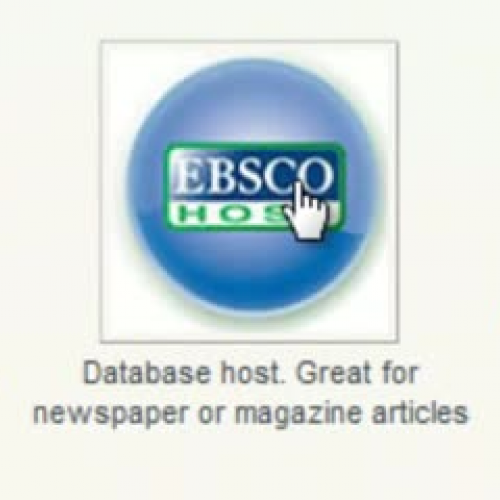 How to use EbscoHost Databases