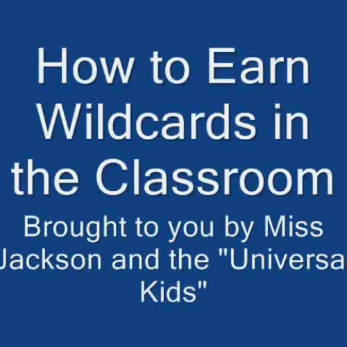 How to Earn a Wildcard in the Classroom