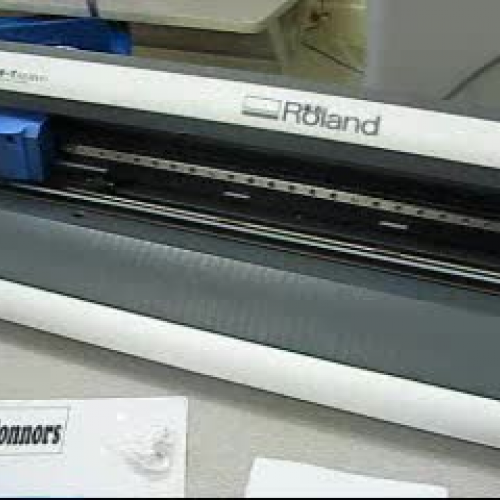 Vinyl Cutter Operation