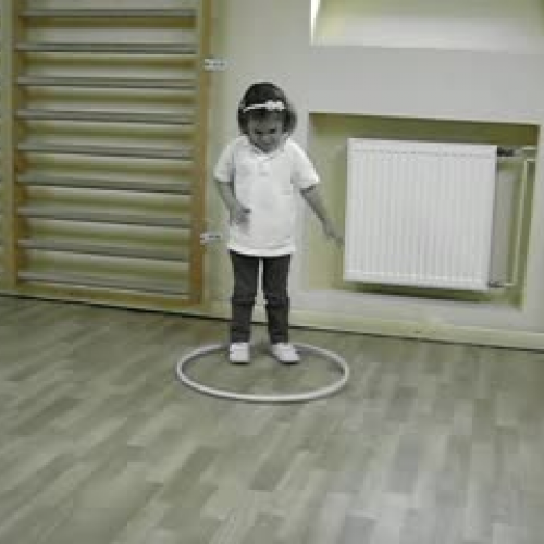 Pre-K 3 Hula Hoops Explore Time