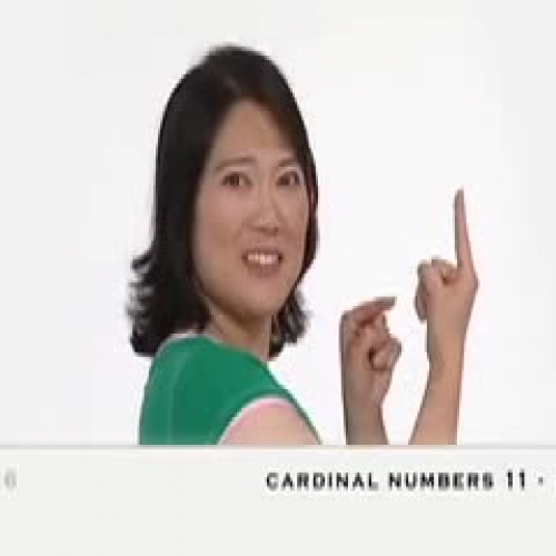 ASL Numbers 11 - 15
