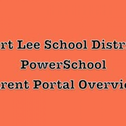 PowerSchool Parent Portal