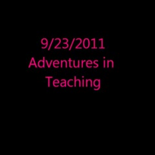 Miss Morgan Teaching