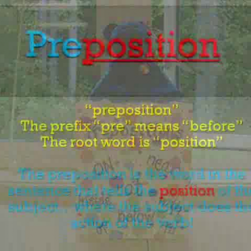 prepositions