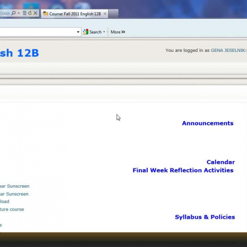 Submitting Assignments