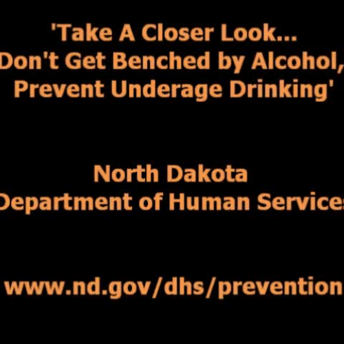 Underage Alcohol Prevention Campaign at ND St