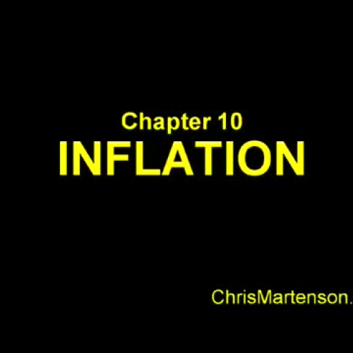 Crash Course Inflation