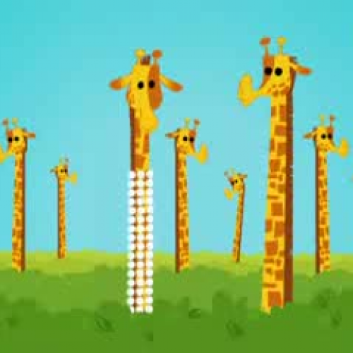une girafe