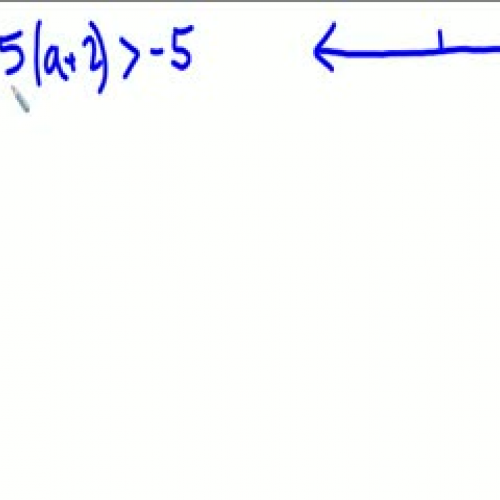 Solving a 1 variable inequality