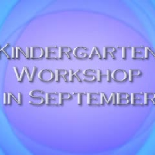 Kindergarten Writing Workshop