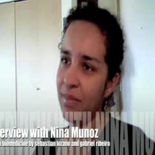 Interview to Nina Munoz