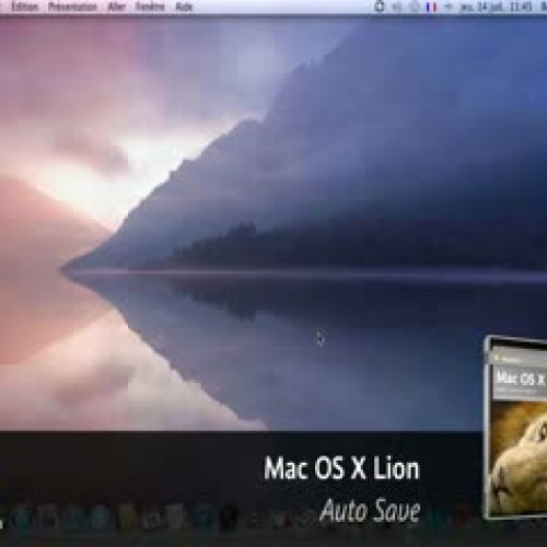 Mac OS X Lion - Auto Save
