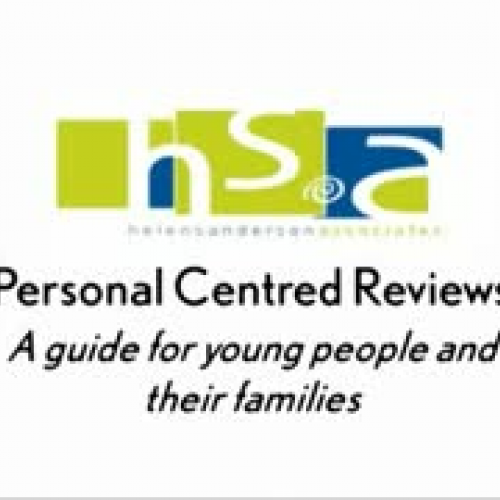 Personal Centred Reviews - A Guide for Young 