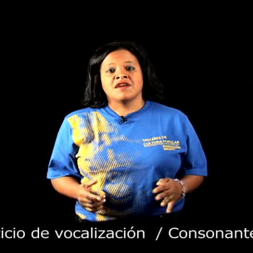 Vocalización consonante "m"