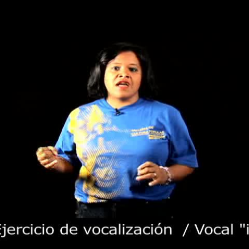 Vocalización vocal "I"