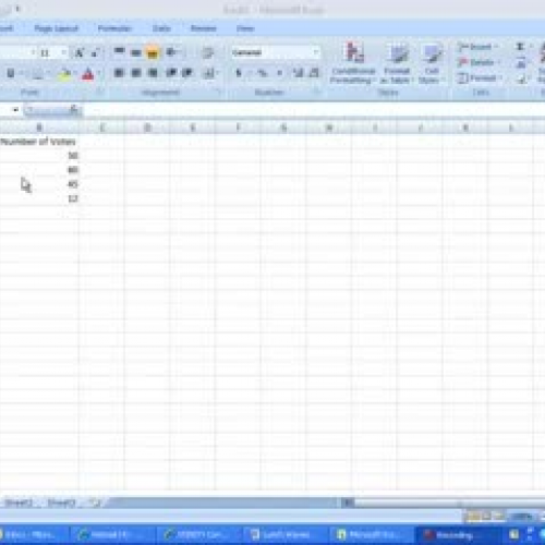 Excel Charts with sound