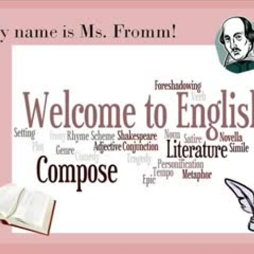 Ms. Fromm's Brief History of the English Lang
