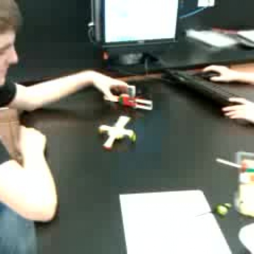 LEGO WeDo spinner project