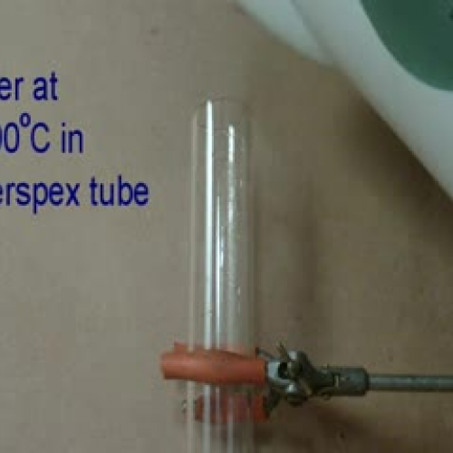 the particle model: boiling point and pressur