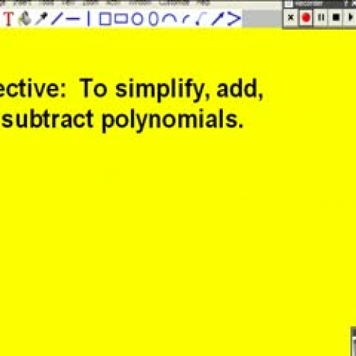 4-1 Polynomials