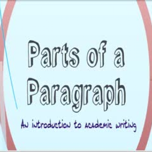 Paragraph Structure:  Stritenberger