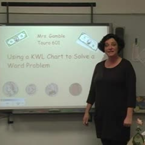 Using A KWL Chart to Solve a Word Problem