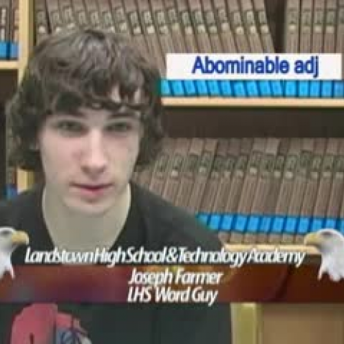 WOD 1-5-12 Abominable