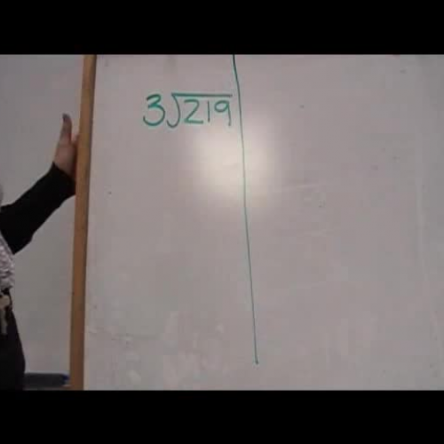 Dividing 3-digit Numbers Using