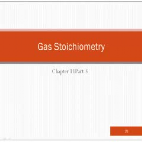 Lect 11-3 Gas Law Stoichiometry