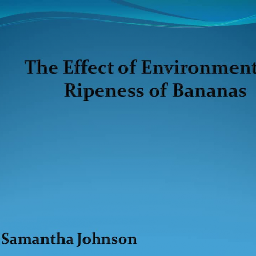 The Effect of Environments on the Ripeness of