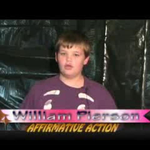 William Pierson - Affirmative Action