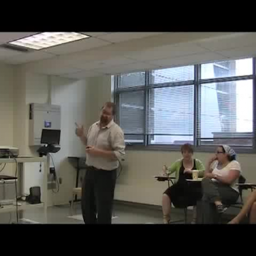 Summer Institute Workshop 7/7/09