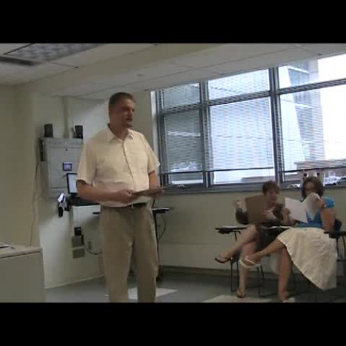 Summer Institute Workshop 7/9/09