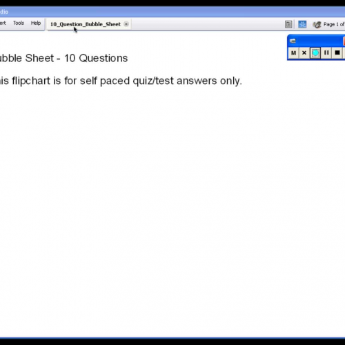 Modify a Self Paced Test