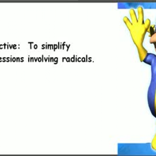 6-2 Properties of Radicals