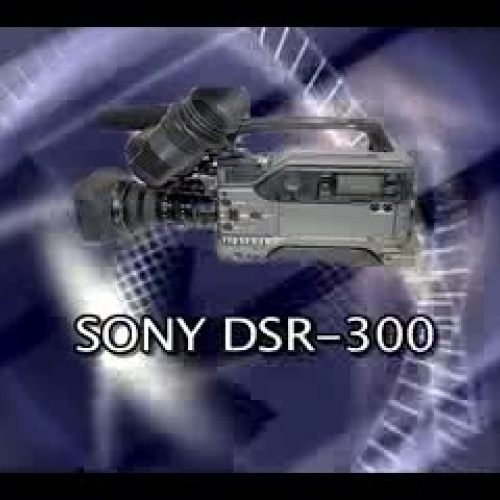 Sony DSR-300 Camera Operation