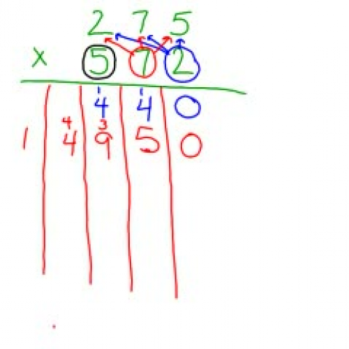Multiplying 2 and 3 digit numbers