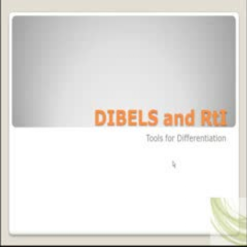 DIBELS and RtI