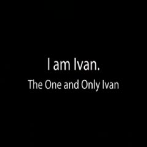 THE ONE AND ONLY IVAN, by Katherine Applegate