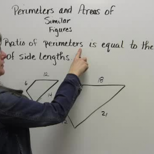 7-10 Perimeters and Areas of Similar Figures