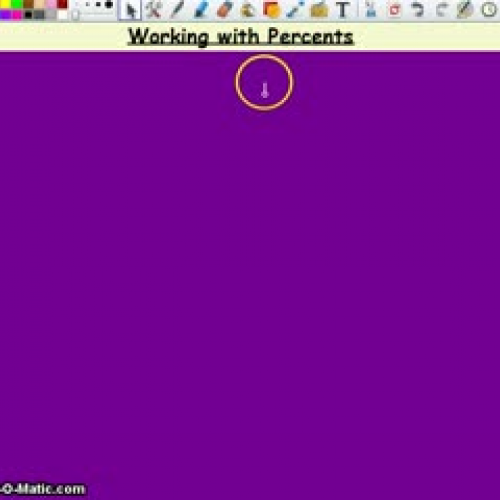 Percent Screencast
