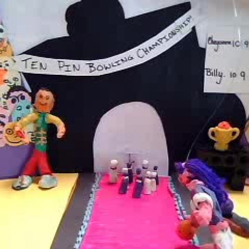 Champion Ten Pin Bowler