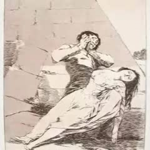 Goya's Caprichos: #9 – Tantalus