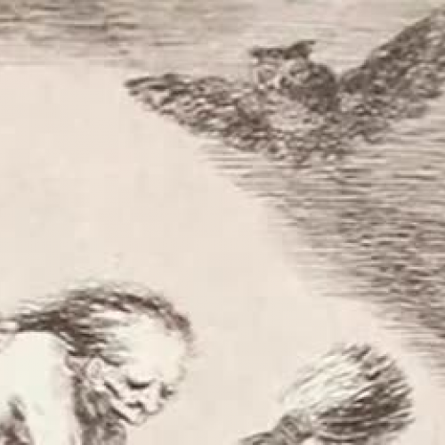 Goya's Caprichos: #68 - Pretty teacher!