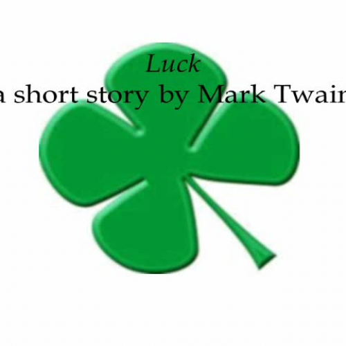 Luck Literary Terms