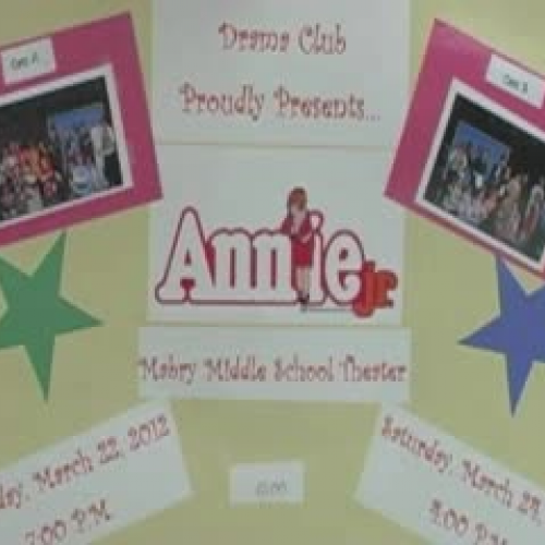 Mabry Middle School Presents Annie Jr.