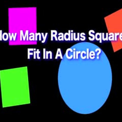 Lesson 9 - How Many Radius Squares are there 